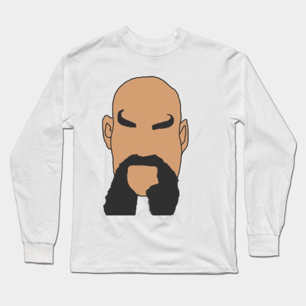 Ox Baker minimalism Long Sleeve T-Shirt by Cult Classic Clothing
